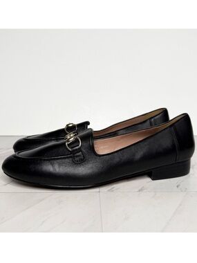 Paolo Black Slip On Loafer 9 1/2 M